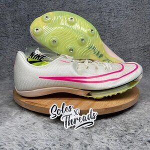 Nike Air Zoom Maxfly Track Field Spikes Sizes Men Lemon Guava Pink